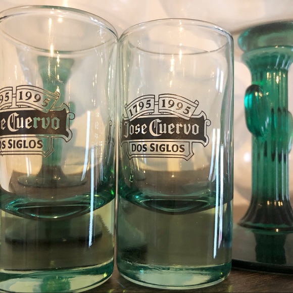 Pair of 200th Anniversary Jose Cuervo Shot Glasses - Picture 7 of 14